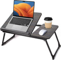 Versatile Bed Table with Cup Holder